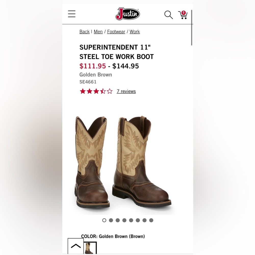 Women’s Work Boot - Picture 3 of 3